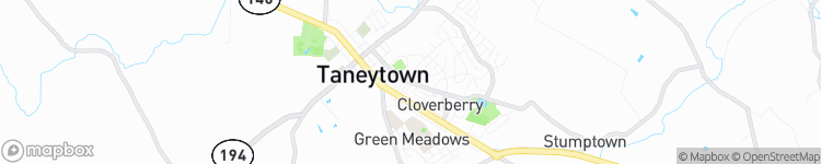 Taneytown - map