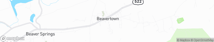 Beavertown - map