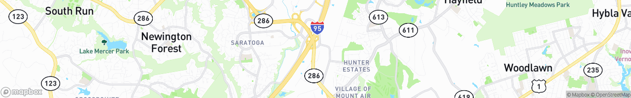 Parkway Express - map
