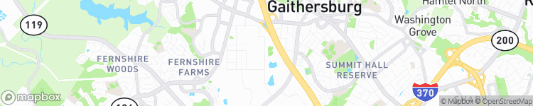Gaithersburg - map