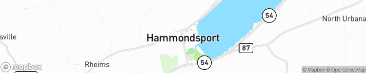 Hammondsport - map