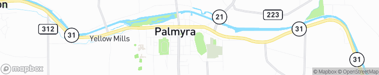 Palmyra - map