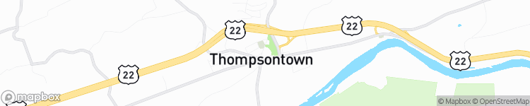 Thompsontown - map
