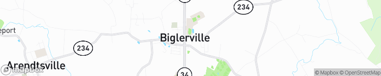 Biglerville - map