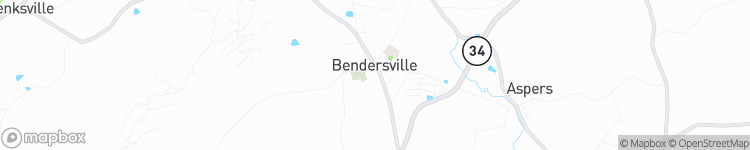 Bendersville - map