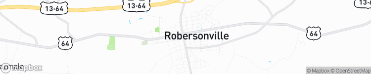 Robersonville - map