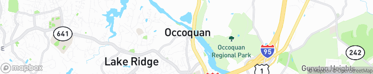 Occoquan - map