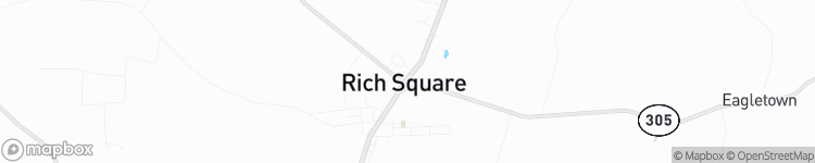Rich Square - map