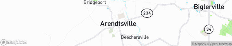 Arendtsville - map