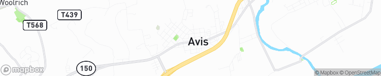 Avis - map