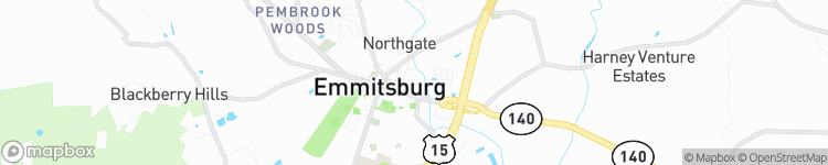 Emmitsburg - map