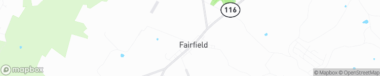 Fairfield - map