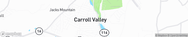 Carroll Valley - map