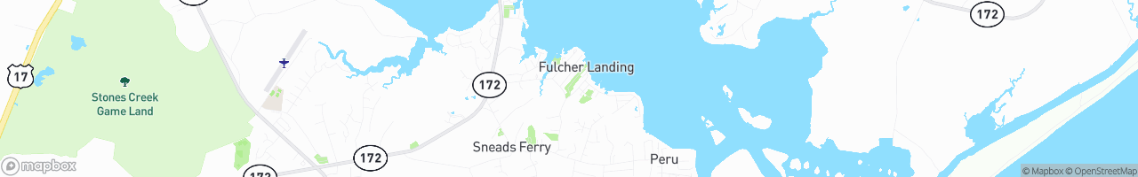Fulchers Landing Campground - map
