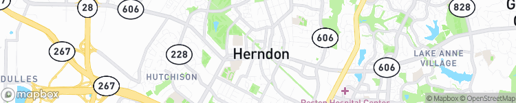 Herndon - map