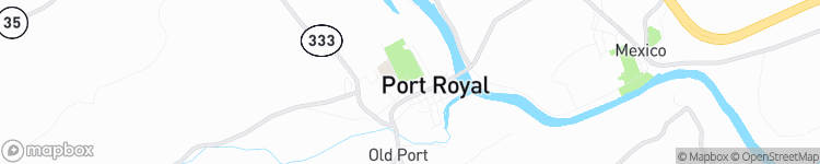 Port Royal - map