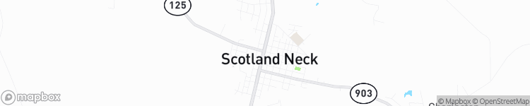 Scotland Neck - map