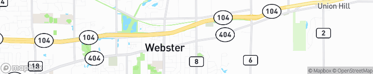 Webster - map