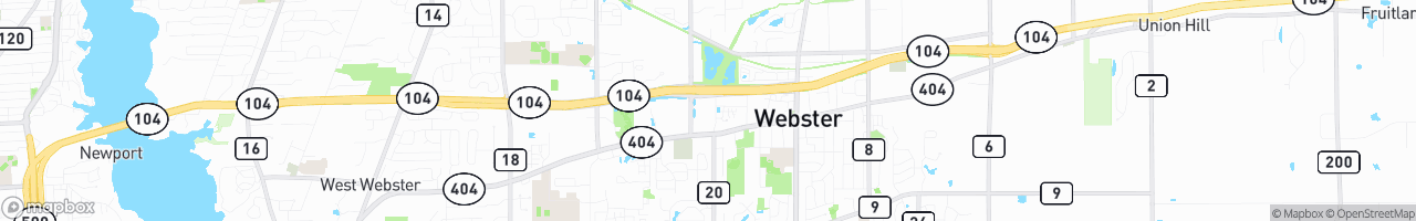 Webster Central Liquor Store - map