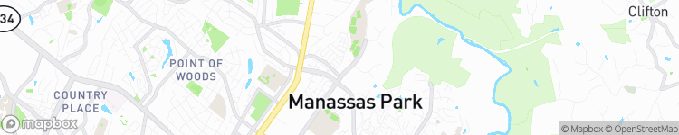 Manassas Park - map