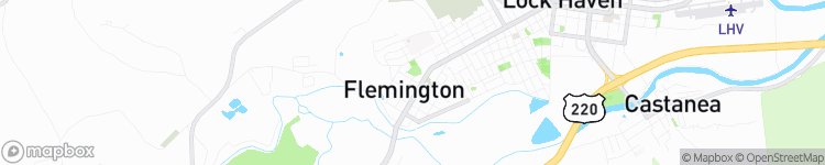 Flemington - map