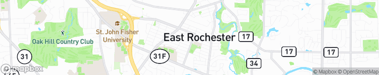 East Rochester - map