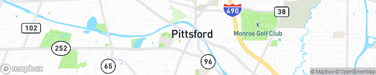 Pittsford - map