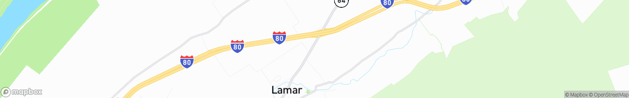 TA Lamar - map