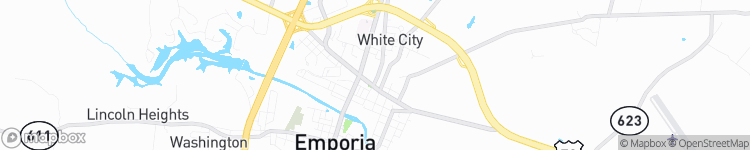 Emporia - map