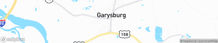 Garysburg - map