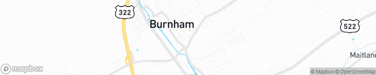 Burnham - map