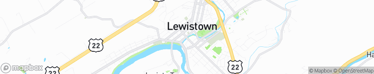 Lewistown - map