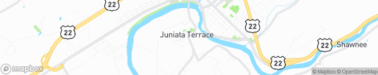 Juniata Terrace - map