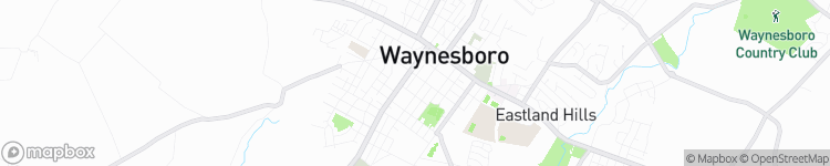 Waynesboro - map