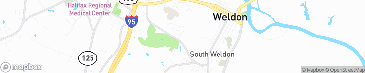 Weldon - map