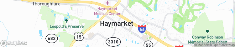 Haymarket - map