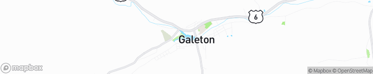 Galeton - map