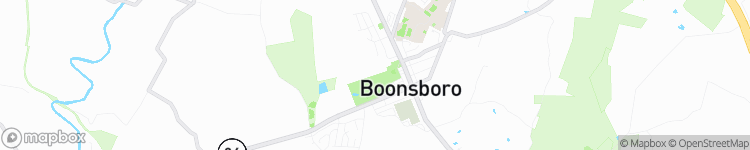 Boonsboro - map