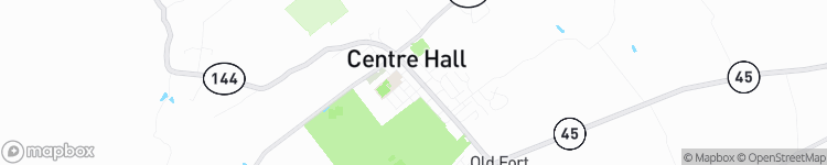 Centre Hall - map