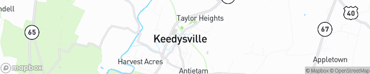Keedysville - map