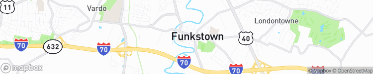 Funkstown - map