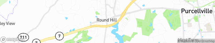 Round Hill - map