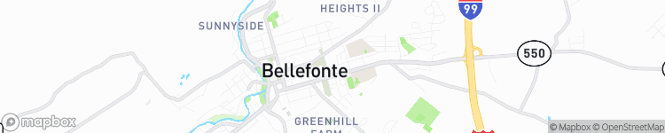 Bellefonte - map