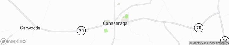 Canaseraga - map