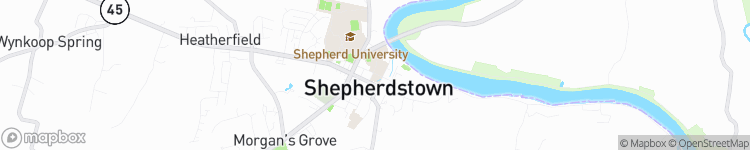 Shepherdstown - map