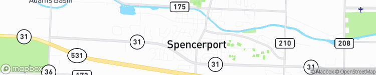 Spencerport - map