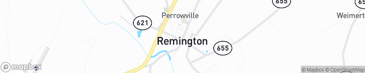 Remington - map