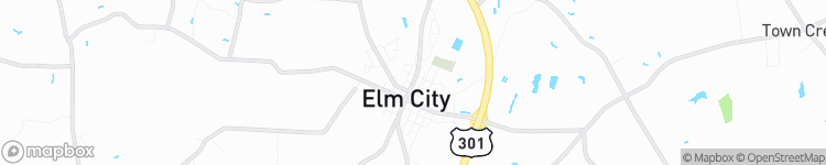 Elm City - map