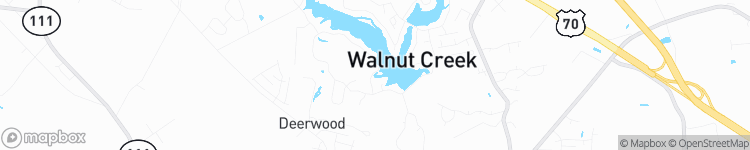 Walnut Creek - map
