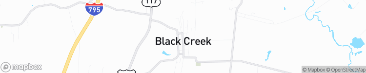 Black Creek - map